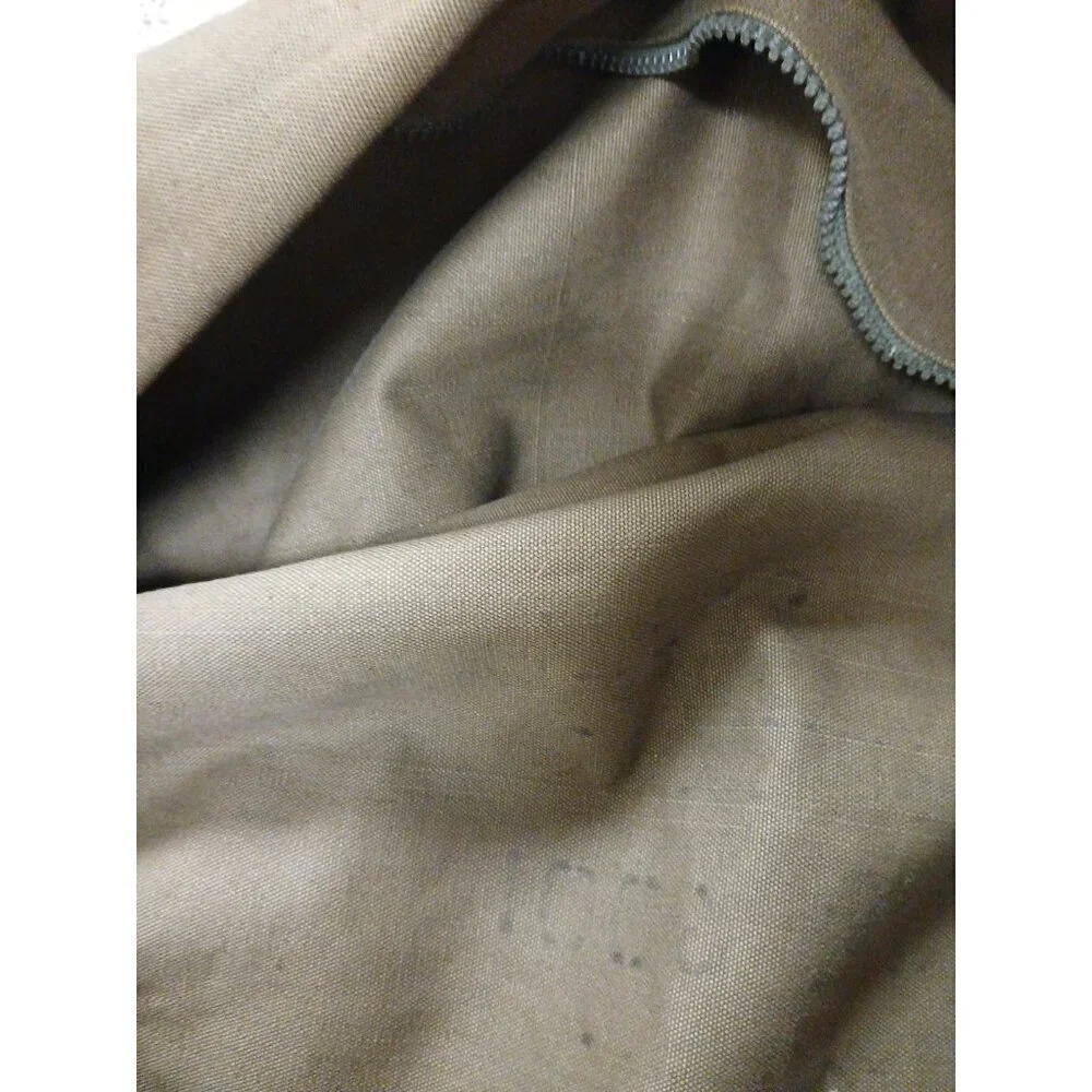 Vintage US Military Canvas Duffle Duffel‎ Bag Olive Green!!!